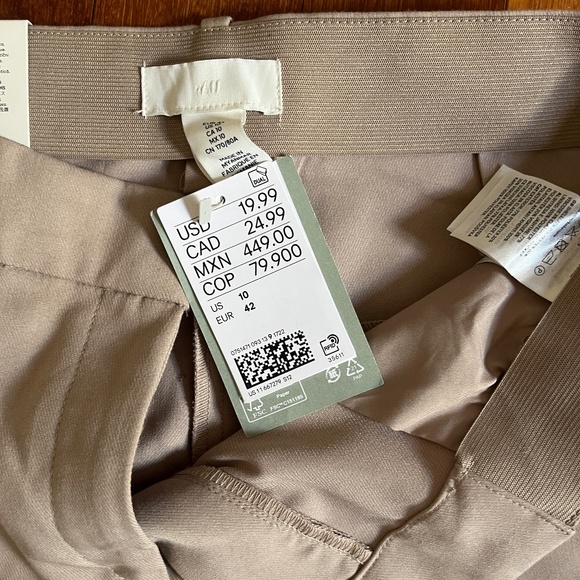 H&M Slacks Ankle Pant 10 - Picture 4 of 5